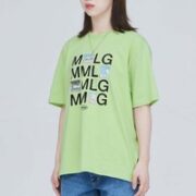 Mmlg 明星同款印花短袖T恤 EHTS01842814