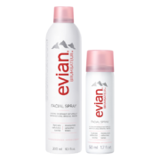 PLUS会员：evian 依云 天然矿泉水喷雾 300ml+50ml
