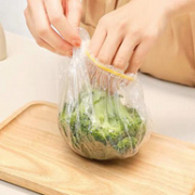 俪严选 食品级加厚一次性保鲜膜套 100只