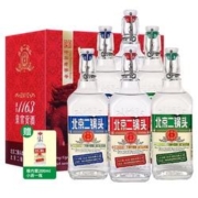 88VIP：YONGFENG 永丰牌 北京二锅头 三色 出口小方瓶 42%vol 清香型白酒 500ml*6瓶