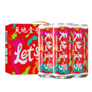 天地壹号 苹果醋饮料0脂肪0蔗糖欢乐装 270ml*12罐