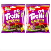 Trolli口力 彩蝶虫软糖 48g*2袋