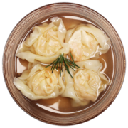 CP正大  虾肉馄饨 144g 12粒装 泰国进口 早茶点心 早方便菜