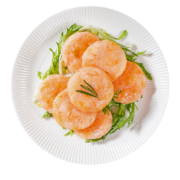 PLUS会员：味知香 预制菜 虾饼250g6片装*6件