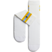 On昂跑女款舒适网球袜Tennis Sock White/Mustard 白/芥末黄 M