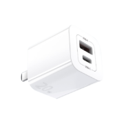 nubia 努比亚 PA0218 氮化镓充电器 Type-C/USB-A 20W 白色