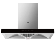 海尔（haier）抽油烟机7字型顶侧底三吸新品 24立方家用超薄大吸力 烟灶联动油烟机灶具套装  【JD物流送货入户】单烟机24立新品EC719