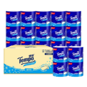 PLUS会员：TEMPO 得宝 有芯卷纸巾4层*135g*24卷*2件
