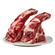百里炙 原切牛脊骨1000g×3件 阳信牛肉