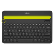 logitech 罗技 K480 79键 蓝牙无线薄膜键盘 黑色 无光