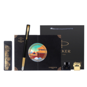 PARKER/派克钢笔官方旗舰墨水笔故宫黑蓝墙礼盒套装威雅XL男女士高档精致商务送老师学生练字可刻字定制LOGO