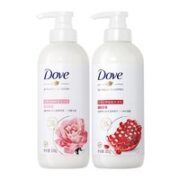 Dove 多芬 沐浴露套装（植萃玫瑰500g+石榴500g）
