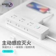 AIKEDUM 艾克盾 智能主动灭火式插座 9插位27孔1.8m