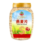 华旺食品纯燕麦片罐装营养麦片速食早餐即食冲饮代餐饱腹谷物杂粮
