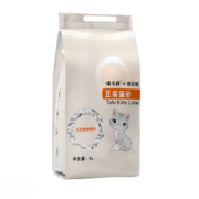 萌豆猪豆腐猫砂吸水易结团无尘除臭豆腐砂猫咪用品猫舍专用4斤装 豆腐猫砂4斤