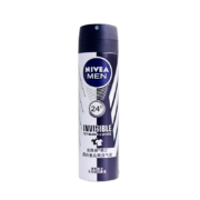 需入会:妮维雅(NIVEA) 男士黑白出众爽身气雾 150ml 任选2件