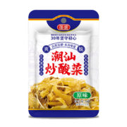 概率券:蓬盛 潮汕炒酸菜 原味70g 开味榨菜下饭菜拌饭拌面咸菜酸菜鱼配料