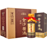 金沙回沙酒 酱酒六星 酱香型白酒 53度 500ml*6瓶 整箱装