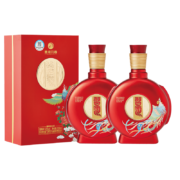 88VIP：XIJIU 习酒 窖藏 喜宴 53%vol 酱香型白酒 500ml*2瓶 双支装