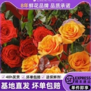 坏单包赔，花点时间 玫瑰随机色盲盒 20支