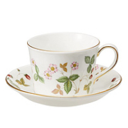 Wedgwood玮致活 骨瓷 野草莓茶杯碟组 200ml
