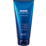 AHC B5玻尿酸洗面奶180ml 男女士洁面乳控油保湿深层清洁敏感肌可用