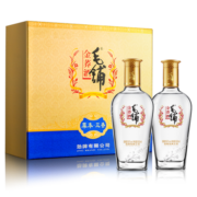 劲牌 【父亲节礼物送礼】毛铺苦荞酒 露酒 金荞 50度 500ml *2瓶 礼盒
