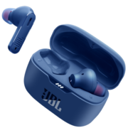 JBL T230NC TWS 真无线主动降噪蓝牙耳机 入耳式耳机防水防汗苹果安卓通用 手机带麦游戏耳机 靛蓝