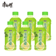 康师傅 金桔柠檬 茶饮料330ml*6瓶