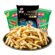 再补券：亲亲 经典虾条膨化零食 80g*1包四口味自选