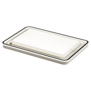 美的（Midea）LED吸顶灯 北欧个性客厅灯智能控制灯具套餐创意灯饰X2302 客厅智控|三室一厅（方+圆）