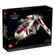 【正品保障】乐高(LEGO)积木方头仔玩具75309共和国炮艇