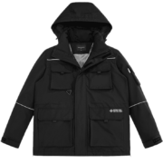 PLUS会员：太平鸟 男装GORE-TEX INF 羽绒服男冬季连帽工装