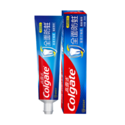 高露洁（Colgate）全面防蛀清新薄荷牙膏 强健牙釉质防蛀固齿去牙渍清新口气 全面防蛀牙膏250g*2+冰爽120g*2