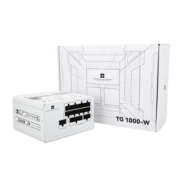 利民Thermalright 额定1000W TR-TG1000-W ATX3.0电源 白色金牌全模组 原生PCIE5.0 全日系电解电容