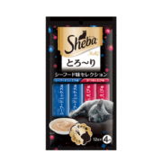 希宝猫条 原装泰国进口 成猫舔食软包补水零食 12g*4条/包 海鲜及虾&鲣鱼及三文鱼配方