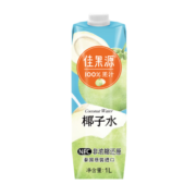 佳农（Goodfarmer）佳果源100%NFC椰子水1L*2瓶装