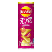 限地区、概率券：Lays 乐事 无限 薯片 鲜浓番茄味 104g+凑单品