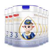 蓓康僖（bekari）纯羊奶粉3段（1-3岁适用）幼儿配方800g*6罐套装