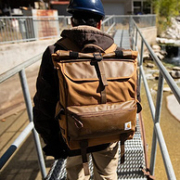 Carhartt 重型防水尼龙卷顶双肩背包 40L