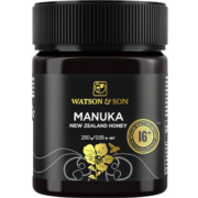 沃森新西兰麦卢卡蜂蜜原装进口天然蜂蜜纯净天然蜜250g装