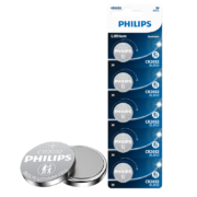 需抢券：飞利浦（PHILIPS）CR2032纽扣电池3V锂电池5粒*2件