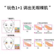 【旗舰店】NYX六色遮瑕盘膏提亮面部痘印泪沟黑眼圈修容女多功能*