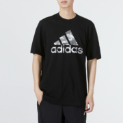 adidas 阿迪达斯 舒适圆领短袖T恤HE2370 HE2371