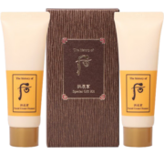 后Whoo拱辰享气韵生润颜洁面卸妆膏2件套装小样80ml 深层清洁