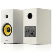 漫步者（EDIFIER）R1080BT 桌面2.0声道电脑音响 蓝牙音箱 木质音响 台式机笔记本音响 白色