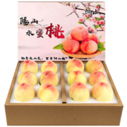 阳山水蜜桃 12个礼盒装 净重5斤多