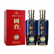 PLUS会员：GUOTAI 国台 十五年 53度 酱香型白酒 500ml*2瓶 礼盒装