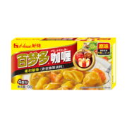 京喜特价：House 好侍 百梦多咖喱辣味100g*2件+赠乌江榨菜脆口萝卜干22g*2件