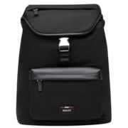 BALLY/巴利男士黑色休闲双肩包6236415